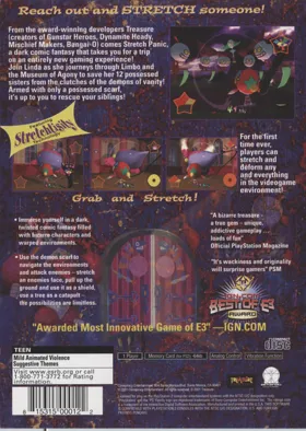 Stretch Panic box cover back